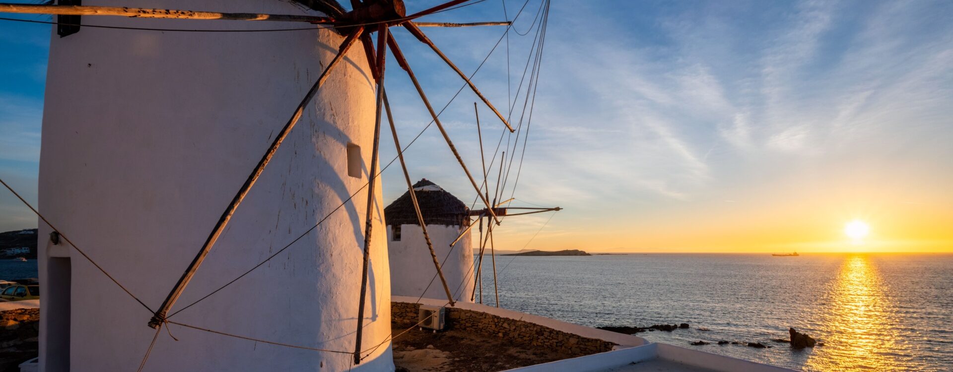 Mykonos_Windmills_Sea